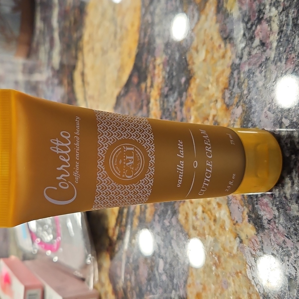 Corretto Vanilla Latte Caffeine Infused Cuticle Cream